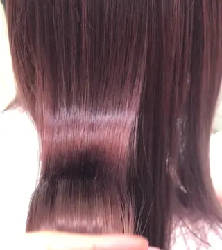 ロング カラー ウルフカット ハッシュカット/七海のヘアスタイル