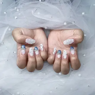 ネイル パーツ全部¥110 サロンミミのネイルデザイン