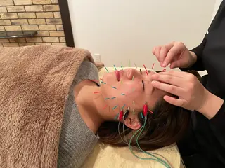 ミディアム カラー パーマ ヘアアレンジ メンズ キッズ ネイル マツエク・マツパ アイブロウ 鍼灸サロン TIARA　美容鍼のエステ・リラクイメージ