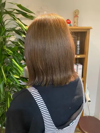 ミディアム パーマモデル募集中 渥美翔人のヘアスタイル
