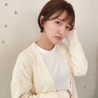 ショート 市川 千夏のヘアスタイル