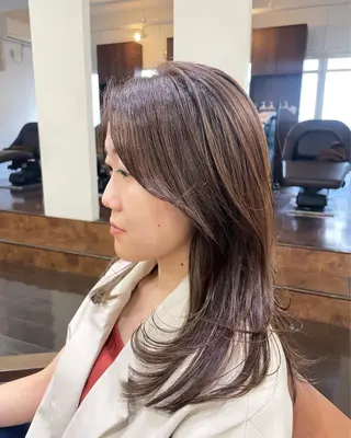 セミロング 【店長】ショート 似合わせ🦩相羽里美のヘアスタイル