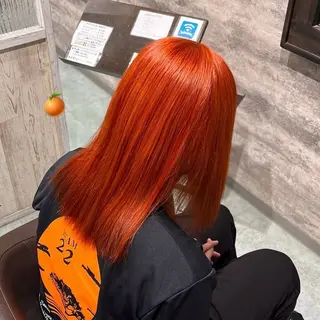 ミディアム カラー 🫟Blanco🫟 Color&Careのヘアスタイル