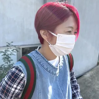 ショート 綿貫 美雪のヘアスタイル