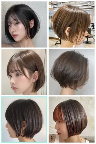 ショート 🧸 仲間ひめかのヘアスタイル