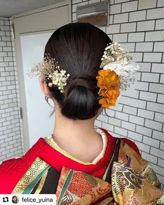 ヘアアレンジ 参列・イベントヘア♡ ゆいなのヘアスタイル