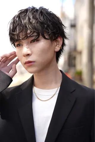 パーマ メンズ 韓国ヘア特化🇰🇷 似合わせカットパーマのヘアスタイル