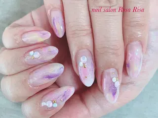 ミディアム ネイル ネイルスタジオ シェイクユアハンズのネイルデザイン