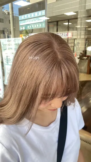 セミロング 熊田 秀佳　川口店のヘアスタイル