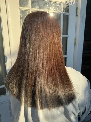 ロング 鈴木 杏のヘアスタイル