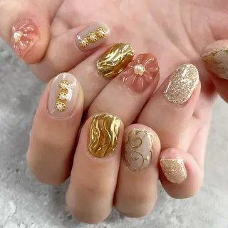 ネイル 東 千夏のネイルデザイン