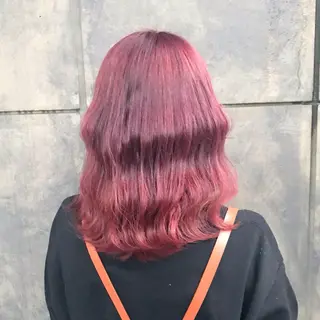 ミディアム カラー K-POP好き美容師 🇰🇷Kai.Yのヘアスタイル