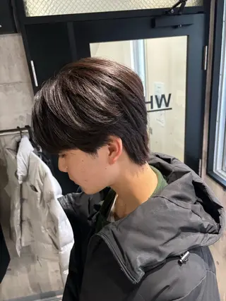 パーマ メンズ _WHITE / KENTOのヘアスタイル
