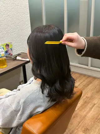 カラー こがねざわみさき 🦭透明感カラーのヘアスタイル