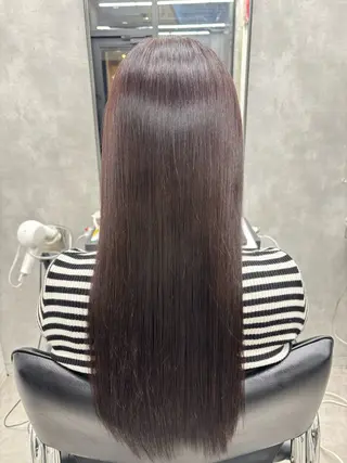 ロング カラー すぐ巻ける縮毛矯正 🍀勝倉　麗のヘアスタイル