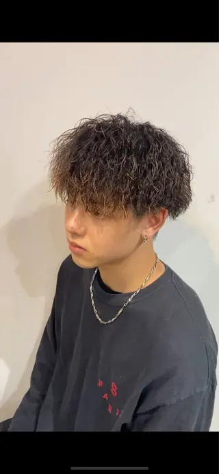 パーマ メンズ 【Men's Lapis横浜】翔太のヘアスタイル