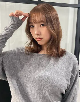 ミディアム puune所属・🎀MAMI🎀 💖のヘアスタイル