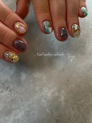 ネイル nail salon  aloalo所属・Nailist Ayaのネイルデザイン
