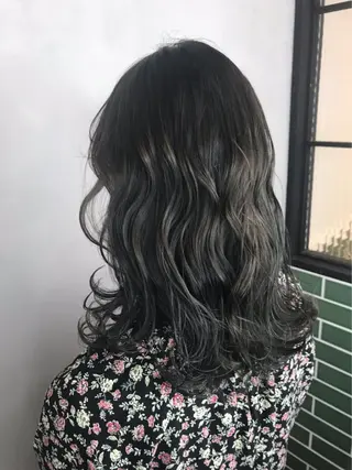 ロング カラー BROCANTE立川 karasawa.nのヘアスタイル