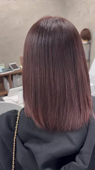 ミディアム カラー 高久 翔大のヘアスタイル