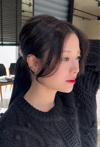 ミディアム カラー 🌫️大人韓国ヘア 🌫️naoyaのヘアスタイル