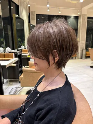 ショート 大人ショート特化/ カットモデル/表参道のヘアスタイル
