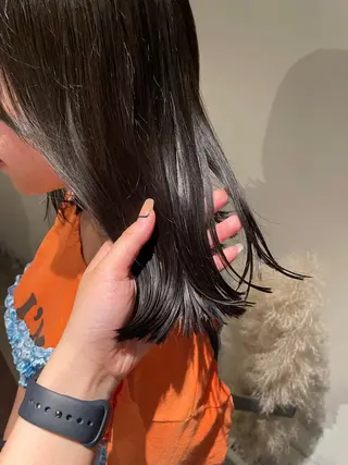 ミディアム fubuki🪷 似合わせカットカラーのヘアスタイル