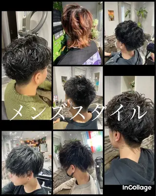 メンズ メンズパーマ特化🏆 宮崎健人✨️のヘアスタイル
