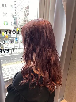 ロング カラー 🌈艶カラー× メンズパーマ永埜🌈のヘアスタイル