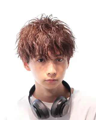 ショート カラー パーマ メンズ 🔥 メンズ 特化🔥RAIのヘアスタイル