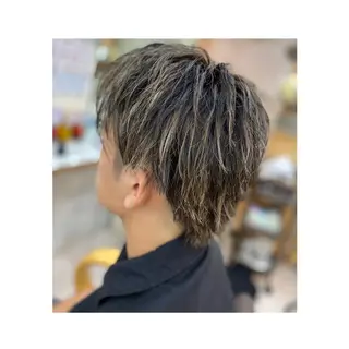 ショート カラー メンズ KR2S× 亜以加のヘアスタイル