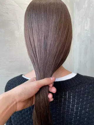 ミディアム カラー 韓国ヘア 店長NEGIのヘアスタイル