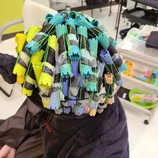 パーマ 特殊パーマ 片山恭兵のヘアスタイル