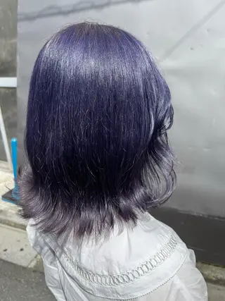 ミディアム カラー ヘアアレンジ 🇰🇷韓国ヘア TAKUMI🐯💎のヘアスタイル
