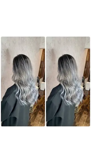 ロング 大橋 拓矢のヘアスタイル
