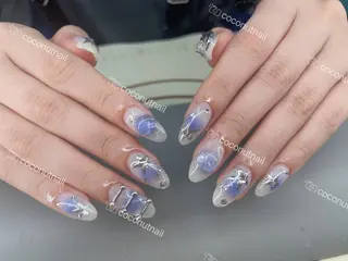 ネイル 神田 ココナッツのネイルデザイン