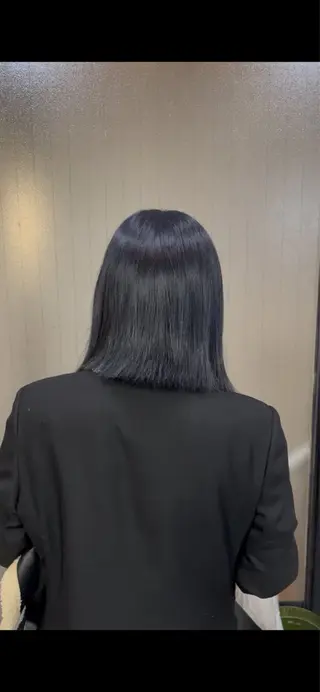 ミディアム バレイヤージュ 宮本宗嵩のヘアスタイル