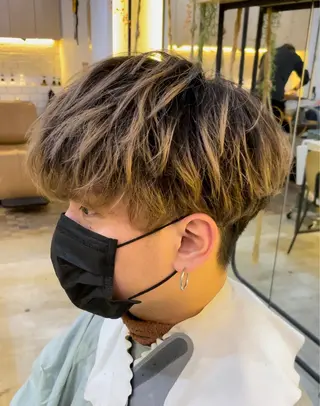 メンズ 💈メンズ💈 池田蒼竜のヘアスタイル
