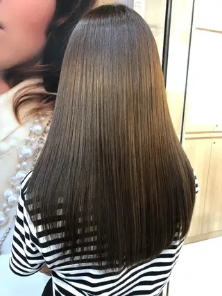 ロング パーマ 丸みショートボブ/ タッセルボブ 吉野のヘアスタイル