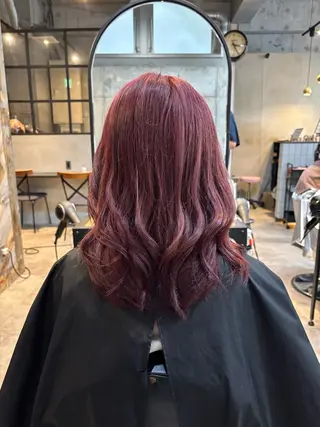 カラー 吉田 光希のヘアスタイル