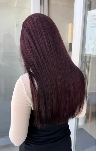 カラー ✂︎ 艶カラー /透明感カラーのヘアスタイル