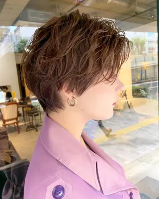 ショート ショート・ボブ ・ウルフ✂︎IMAIのヘアスタイル