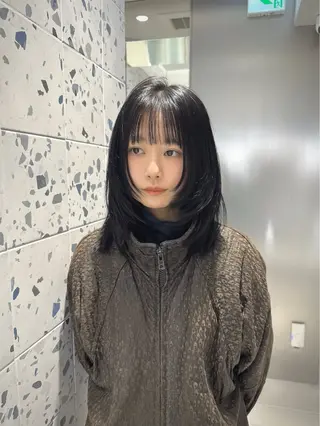 ミディアム カラー 矢野 晃平のヘアスタイル