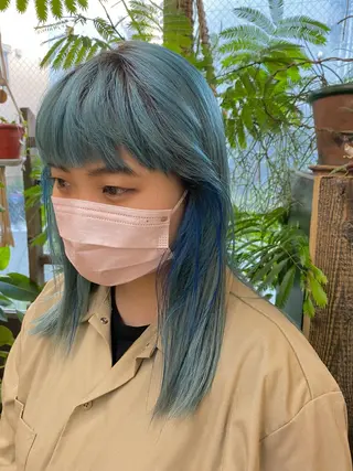 セミロング LIBRO所属・Moca 〰️のヘアスタイル