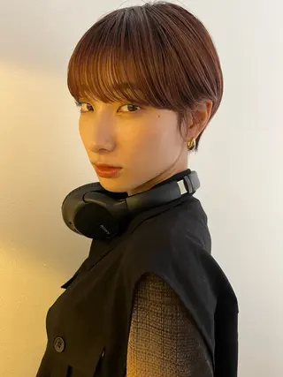 ショート カラー SOYON 🤍CHIZU🤍.のヘアスタイル