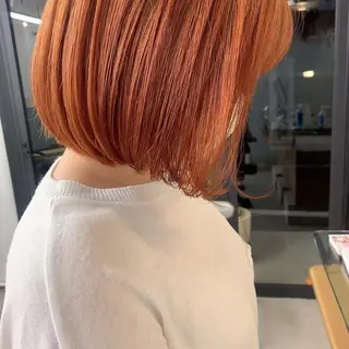 ショート カラー leben serikaのヘアスタイル