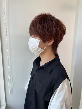 ショート メンズ スパイキー/フェザー /波巻き/かいとのヘアスタイル