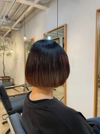 ミディアム 長瀬 友樹のヘアスタイル