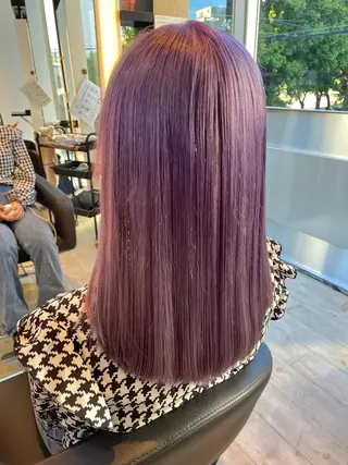 カラー 緑区/艶髪 🦋柿下のヘアスタイル