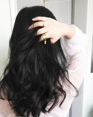 ロング カラー パーマ ヘアアレンジ メンズ キッズ ネイル マツエク・マツパ MEGUMI megumiのヘアスタイル
